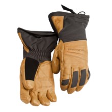 60%OFF メンズスノースポーツ手袋 ブラックダイヤモンドビラーゴゴアテックス（R）手袋 - （男性用）防水、絶縁、レザー Black Diamond Equipment Virago Gore-Tex(R) Gloves - Waterproof Insulated Leather (For Men)画像
